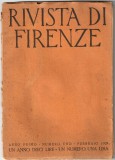 Copertina della Rivista di Firenze, 1924