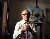 Colacicchi in his Anagni studio